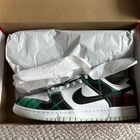 Nike Dunk Low Tartan Plaid sz10 - Picture 6 of 6